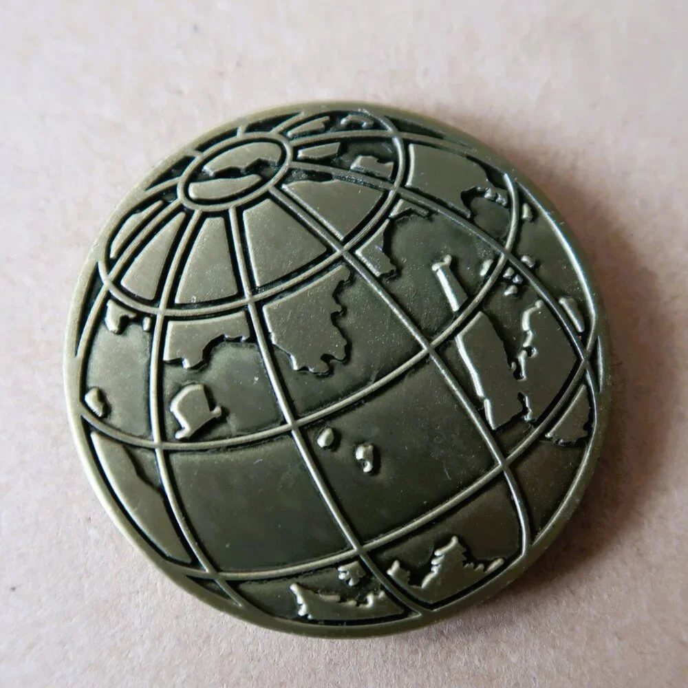 Nintendo Collectible Super Mario Odyssey Cappy Double-Sided Metal Coin Token